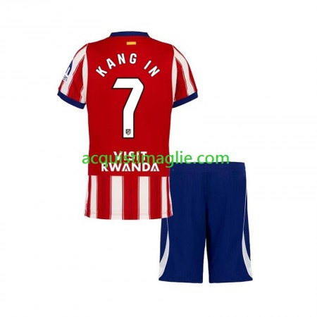 Divisa di Calcio Atlético Madrid Lee Kang-in 7 Bambino Prima 2026/2027